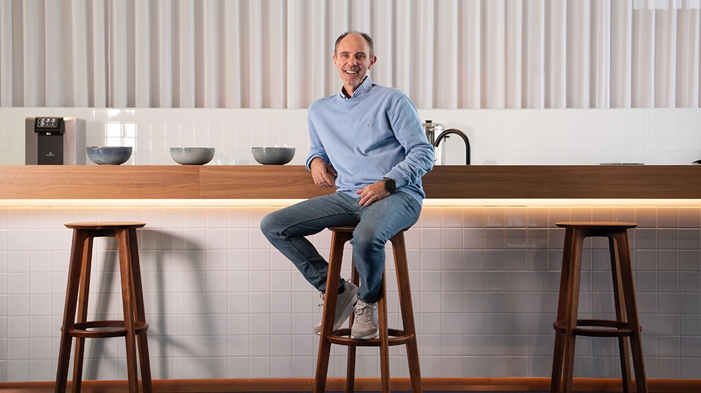 Geert Maswiens has been working at Geberit in Belgium for 30&nbsp;years and has experienced how it has grown.