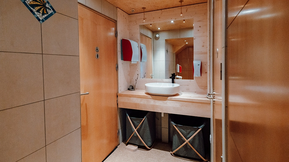 The best for the best: Geberit products in the sanitary facilities of the Austria House in Paris.