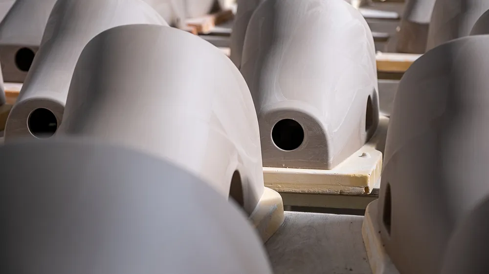 Ceramic blanks at the Polish plant in Koło.&nbsp; (Photo)