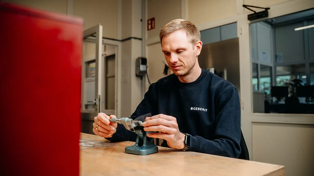 Recyclable films are part of Patrick Grünbeck work – and his doctorate. (Photo)