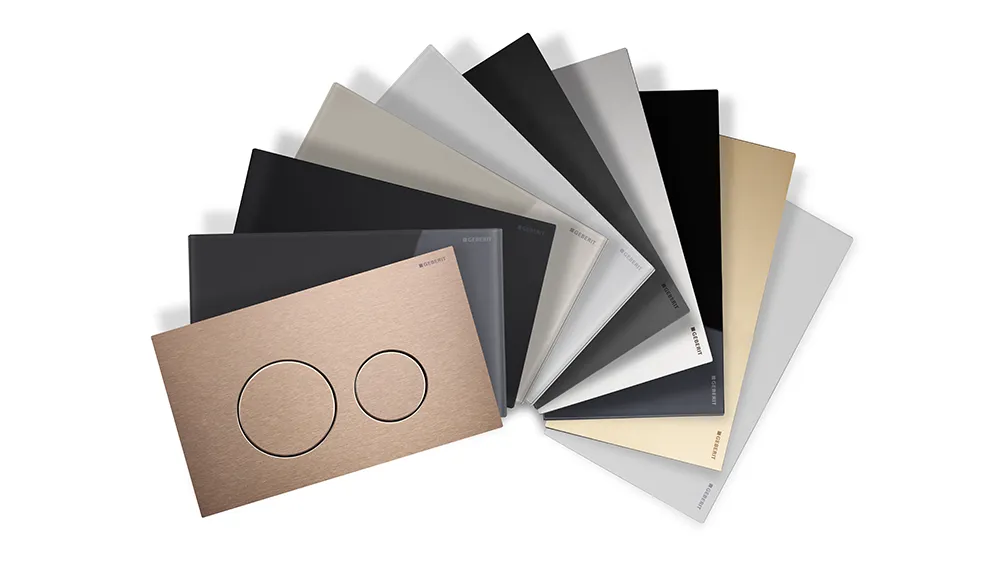 The Sigma40 shown in a range of materials and colours. (Photo)