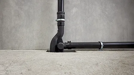 The Geberit Silent-db20 drainage system.&nbsp; (Photo)